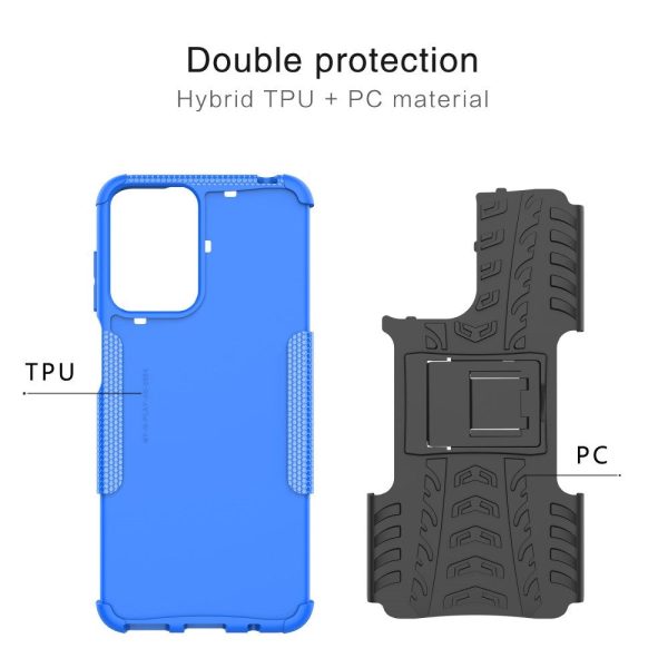 EIDERWOOD Motorola Moto G Play (2024) Hybrid Håndværker Cover m. Kickstand - Sort Supply