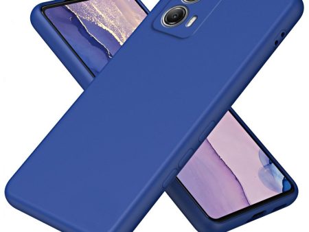 EIDERWOOD Motorola Moto G53 Liquid Silikone Cover - Blå Hot on Sale