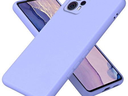 EIDERWOOD Motorola Moto G13   G23 Liquid Silikone Cover - Lilla Online Hot Sale