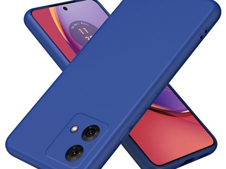 EIDERWOOD Motorola Moto G84 Liquid Silikone Cover - Blå Hot on Sale