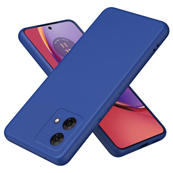 EIDERWOOD Motorola Moto G84 Liquid Silikone Cover - Blå Hot on Sale