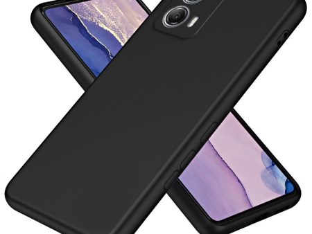 EIDERWOOD Motorola Moto G53 Liquid Silikone Cover - Sort For Sale