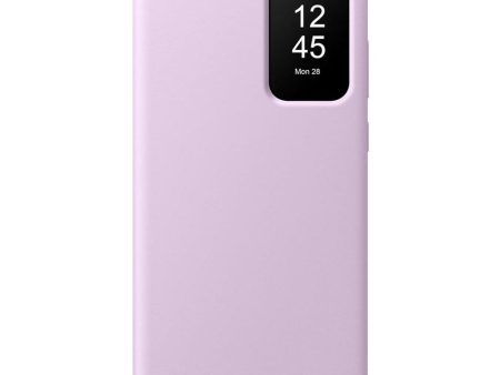 Original Samsung Galaxy A35 (5G) Smart View Cover m. Pung - Lavender (EF-ZA356CBEGWW) Online Hot Sale