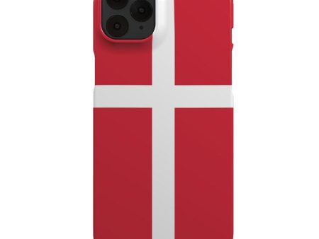 EIDERWOOD iPhone 11 Pro Hård Plastik Cover - Danmarks Flag Online Hot Sale