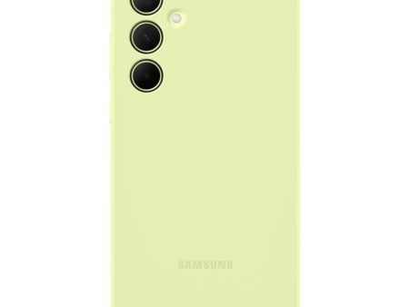 Original Samsung Galaxy A35 (5G) Silikone Cover - Lime (EF-PA356TMEGWW) Fashion