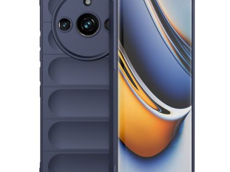 EIDERWOOD Realme 11 Pro+ 5G   11 Pro 5G Fleksibelt Plastik Cover - Mørkeblå Online now