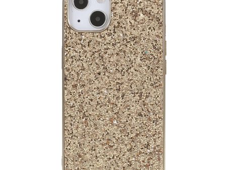 EIDERWOOD iPhone 13 Mini Glitter Hybrid Cover - Guld Cheap