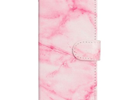 EIDERWOOD iPhone 13 Mini Læder Cover m. Pung & Print - Pink Discount