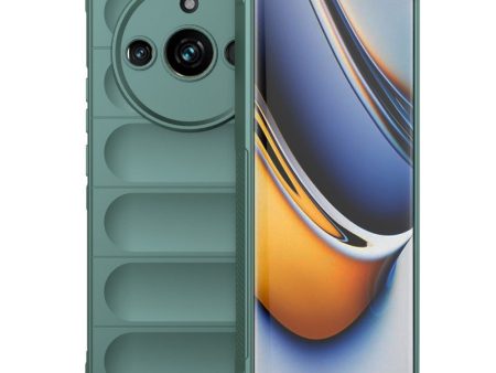 EIDERWOOD Realme 11 Pro+ 5G   11 Pro 5G Fleksibelt Plastik Cover - Grøn Cheap