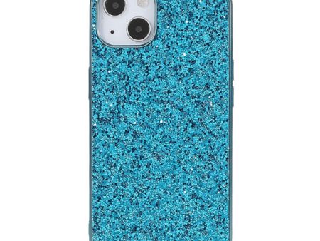 EIDERWOOD iPhone 13 Mini Glitter Hybrid Cover - Blå For Cheap