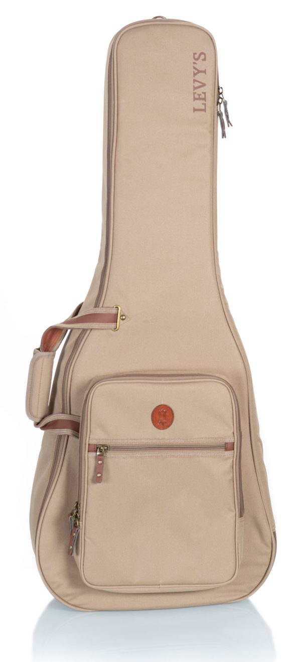 Levy LVYCLASSICGB200 Deluxe Gig Bag for Classical Guitars (Tan) Online now