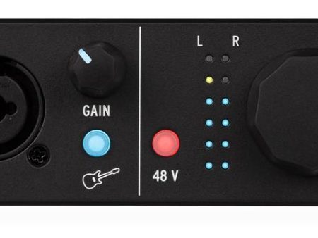 Arturia MINIFUSE2BK Portable 2 In 2 Out Audio Interface (Black) Supply