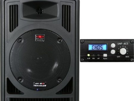 Galaxy Audio TV8 Traveler Series 120W PA System with Single UHF Receiver Discount