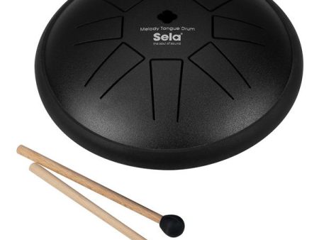 Sela SE360 Melody Tongue Drum C Major - 6  (Black) Cheap