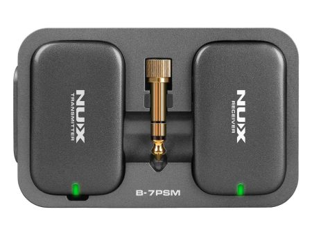 NuX B-7PSM Wireless In-Ear Monitoring System - 5.8 GHz For Sale