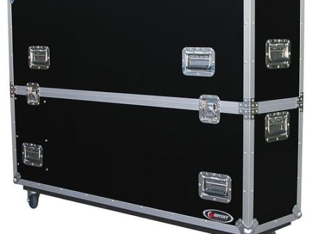 Odyssey FZPLASMA50W - 50″ Flat Screen Monitor Flight Case with Wheels Hot on Sale