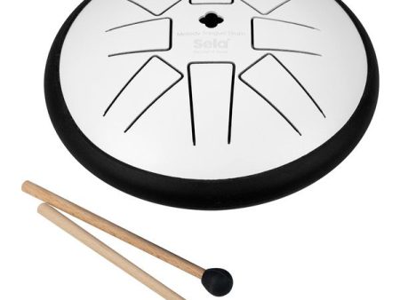 Sela SE363 Melody Tongue Drum G Minor - 6  (White) Online now