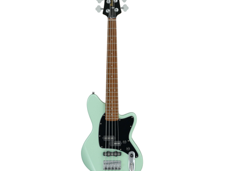 Ibanez TMB35MGR Talman 5 String 30  Short Scale - Electric Bass with PJ Pickups - Mint Green on Sale