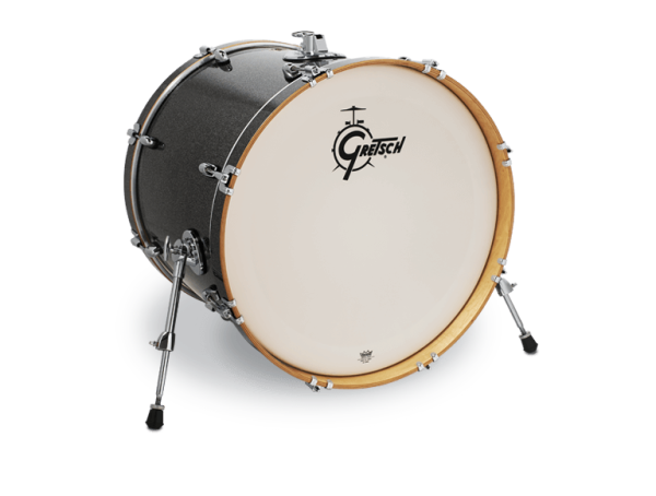 Gretsch Drums CM1-1822B-BS Catalina Maple Bass Drum (Black Stardust) - 22  x 18  For Sale