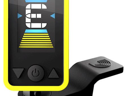 D Addario PW-CT-17YL Eclipse Clip-On Tuner (Yellow) Supply