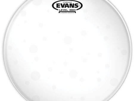 Evans TT12HG Hydraulic Glass Clear Snare Tom Timbale - 12  Online Hot Sale