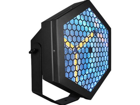 Blizzard Lighting Lux Capacitor 3x60W WW LEDs + RGB Effects Retro Blinder & Background Color Effects Hot on Sale