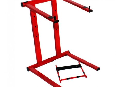 ProX T-LPS600R RED Foldable Portable Laptop Stand w Adjustable Shelf Discount