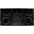 Odyssey 810141 Industrial Board Glide-Style Universal Case for 12  DJ Mixer and Two Pioneer CDJ-3000 (Black on Black) Hot on Sale