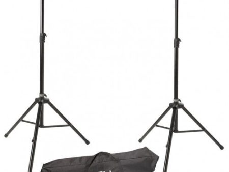 DieHard DHSS50KIT Professional Loudspeaker Stands and Nylon Carrying Bag - 2 Pack Online now