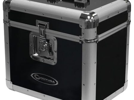 Odyssey KLP1BLK KROM Series Record Utility Case for 70 12″ Vinyl Records & LPs (Black) Online Sale