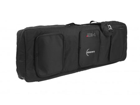 DieHard DHMKEY76SL Professional Slim Keyboard Bag with Wheels for 76-key Keyboards For Cheap