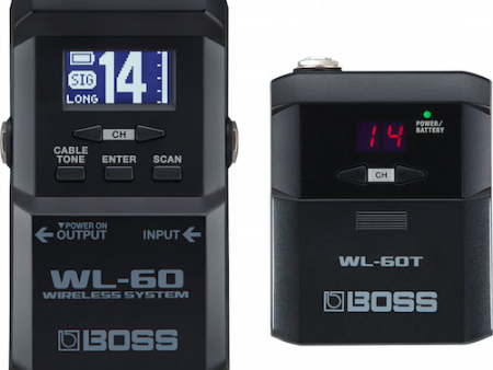 Boss WL-60 Guitar Wireless System Fashion