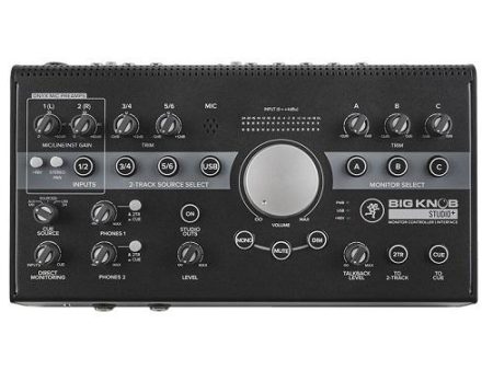 Mackie Big Knob Studio+ 4x3 Studio Monitor Controller | 192kHz USB I O Cheap