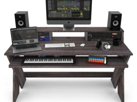 Glorious SOUND-DESK-PRO-WAL Professional Studio Workstation - Walnut Online Hot Sale