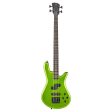 Spector PERF4MGR Performer 4 Electric Bass Guitar - Metallic Green Gloss For Cheap