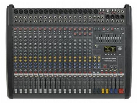 Dynacord Powermate 1600-3 PM1600 16-Channel Compact Powered Mixer For Cheap