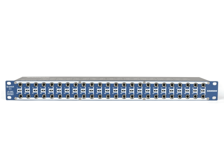 Samson S-PATCH PLUS 48-Point Audio Patch Bay With 1 4  Phone Connections Sale