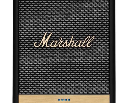 Marshall UXBRIDGE VOICE Bluetooth Speaker w Amazon Alexa (Black) Sale