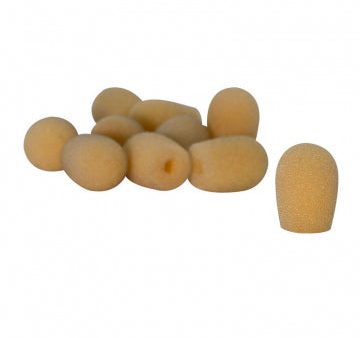 On-Stage ASWS20N10 Windscreens for Headset Microphone - 10 Pack, Beige on Sale