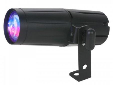 American DJ PINSPOT-LED-QUAD-DMX 8W Quad Color Pinspot Light Fashion