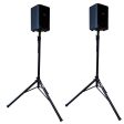 Profile PR-SS100 Two Speaker Stands w  Carrying Bag Cheap