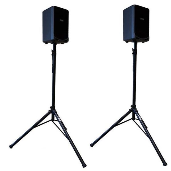 Profile PR-SS100 Two Speaker Stands w  Carrying Bag Cheap