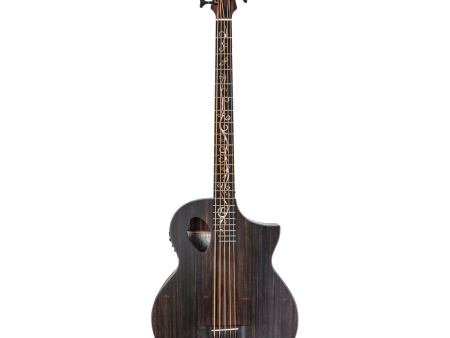 Michael Kelly MKD5SJESFS Dragonfly 5 Forte Port Acoustic Electric Bass w Fishman Presys + Bass - Java Ebony Online Hot Sale