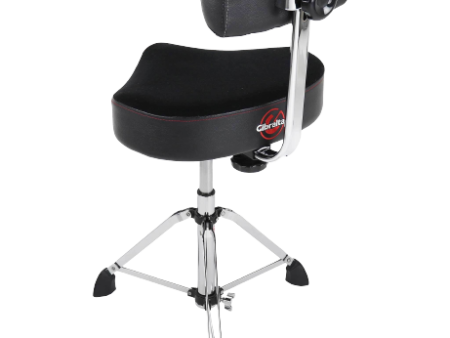 Gibraltar 9808HMB 9000 Series 16  Hydraulic Saddle Drum Throne with Backrest Online