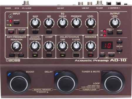 Boss AD-10 Acoustic Preamp For Sale