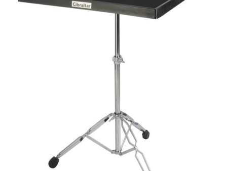 Gibraltar 7615 Percussion Table Double-Braced Stand Hot on Sale