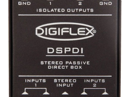 Digiflex DSPDI Dual Channel Passive Direct Box Online