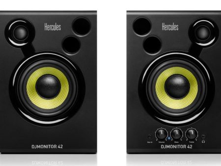 Hercules DJ MONITOR 42 Studio Monitors (Pair) - 4  For Cheap