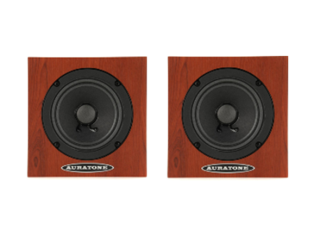 Auratone 5C Active Super Cube Reference Monitors (Woodgrain, Pair) - 4.5  For Cheap