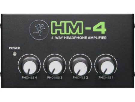 Mackie HM-4 4-Way Headphone Amplifier Online now